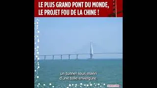 Miniature : Le plus grand pont du monde, le projet fou de la Chine !   Mégastructures, le géant chinois