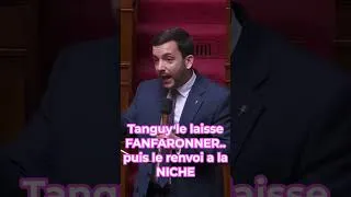 Miniature : Jean-Philippe Tanguy EXPLOSE le gouvernement à l’Assemblée :  Vous vivez dans un monde parallèle !