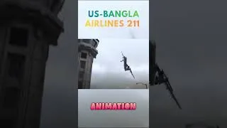 Miniature : Real live VS animation part 6 #planecrash  #airdisasters  #aviationaccident  #plane