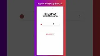 Miniature : Tailwind CSS, générateur de palettes de couleurs