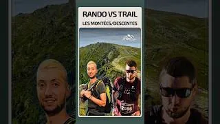 Miniature : Extrait de ma vidéo RANDO vs TRAIL ☝️ #comparatif #trailrunning #trail #randonnée #montagne #running
