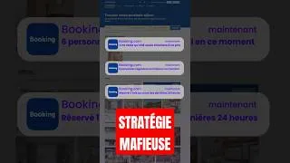 Miniature : Comment Booking vous manipule #sebastienkoubar #booking