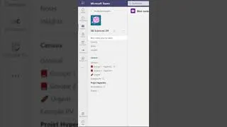 Miniature : La nouvelle interface de Teams pour la classe #Shorts