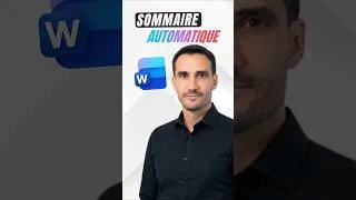 Miniature : Comment créer une table des matière Word automatique