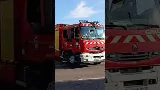 Miniature : FPT et EPS 18 Des Pompiers de Rouen Sud au départ #pompiersdefrance #sapeurspompiers #intervention