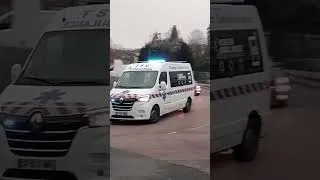 Miniature : Passage d’une TSU en urgence pour le CHU Rouen #ambulance #intervention
