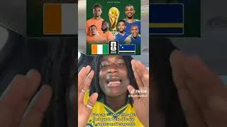Miniature : Curaçao vs Côte d'Ivoire  #curaçao  #côted'ivoire  #shorts