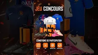 Miniature : LE JEU CONCOURS INSTAGRAM A DÉBUTÉ 🎁🔥 #football #jeuconcours #giveaway