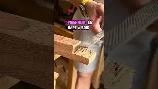 Miniature : La râpe à bois : simple, brutale et ultra efficace