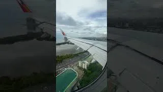 Miniature : Manila Philippines landing after holding pattern procedure