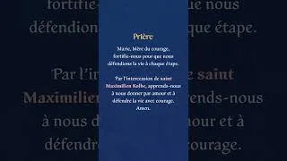 Miniature : Le courage de défendre la vie | Une neuvaine à Marie, Mère de la Vie