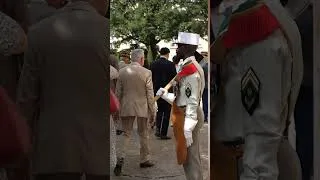 Miniature : Prise d'arme de la Légion étrangère au Jardin du Luxembourg
