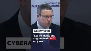 Miniature : 🔐 Cyberattaques : "Les incidents ont augmenté de 60% en 3 ans."