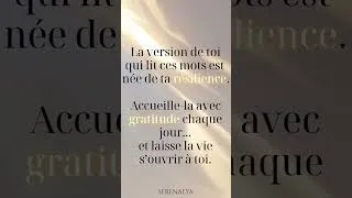 Miniature : Partage une chose pour laquelle tu es reconnaissance aujourd’hui #gratitude #meditation#