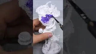 Miniature : Alien base, painting miniature #greenstuffworld #warhammer40k #miniature #paintingwarhammer