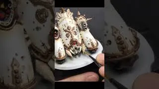 Miniature : deathguard Warhammer 40k painting