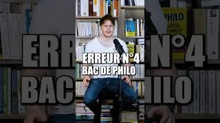 Miniature : Erreur n°4 au bac de philo ! #dissertation #bac #philosophie