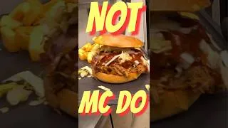 Miniature : POV: Burger Sorry it's not Mc Donal's 🍟🍟🍟 #food #burger #cooking #restaurant