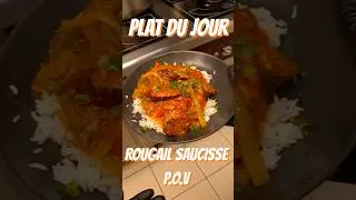 Miniature : Pov chef cuisine rougail de saucisse plat recette #pov #food #cuisine #cooking #cheflife