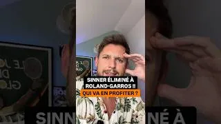 Miniature : 🥵 Sinner ÉLIMINÉ à Roland-Garros : qui va en profiter ?! #sinner #rolandgarros #djokovic #zverev