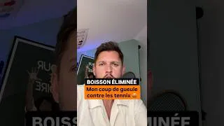 Miniature : 🤬 Boisson éliminée : mon GROS COUP DE GUEULE !! #rolandgarros #tennis #wta #tennix