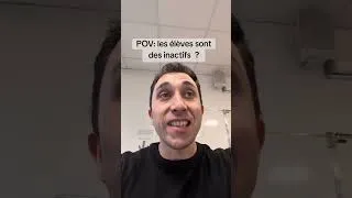 Miniature : POV les élèves sont des inactifs ?