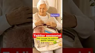 Miniature : Tablier sensoriel d'activités: Alzheimer et démence