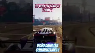 Miniature : COMPTE LOBBY À GAGNER !!#gta #concours #lobby #glitch