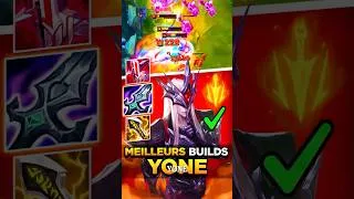 Miniature : Tous Les Builds & Runes De Yone pour la Saison 16 Expliqués Simplement  #leagueoflegends #yone