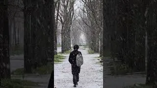 Miniature : snowing in Paris #christmas