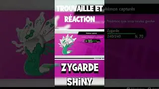 Miniature : Trouvaille et réaction de Zygarde shiny #pokemon