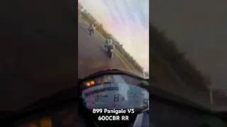 Miniature : Je chasse un 600 CBR RR à Carole avec ma Panigale 899 ! #panigale899 #cbr600rr