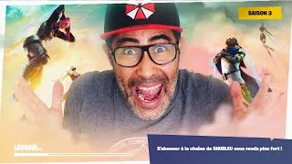 Miniature : Fortnite chapitre 3 saison 3 tous les samedis à 17h00 liker et abonnez-vous merci