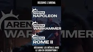Miniature : QUELLE ARENA REJOINDRAS-TU ? #totalwar #tournois #esports #esport  #gaming