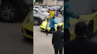 Miniature : Samuel Eto’o en visite chez des partenaires de la FECAFOOT