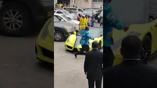Miniature : Samuel Eto’o en visite chez des partenaires de la FECAFOOT