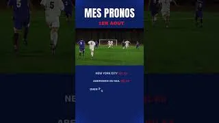 Miniature : Pronostics foot samedi 1 aout #football #pronostic