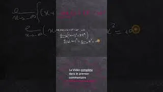 Miniature : Limite d'une fonction exponentielle 24  #shorts #bac #short #shortvideo