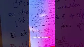 Miniature : THEORICAL MECHANICS ❤️