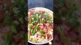 Miniature : CREAMY BUTTER GARLIC SHRIMP & BACON PASTA 🍤🥓