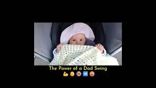 Miniature : Parenting Hack? Just Keep Swinging 😂