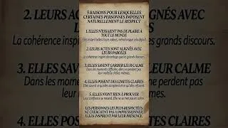 Miniature : Pourquoi Certaines Personnes Inspirent Le Respect #respect #confianceensoi #psychologie