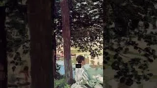 Miniature : Claude Monet River Scene at Bennecourt, Seine #Monet #Impressionnisme #ArtStory #ArtReels