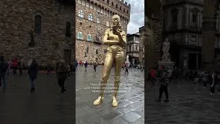 Miniature : Une statue étrange #Florence #PiazzaDellaSignoria #Italie #HistoireDeLArt #travel