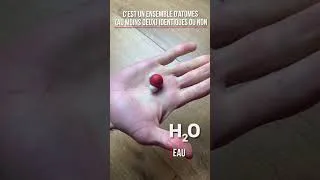 Miniature : C’est quoi une molécule ? #chimie #ccf #education