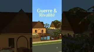 Miniature : Intro de mon letsplay narratif Guerre & Rivalité #simsettegirl