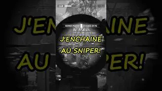 Miniature : J'ENCHAINE AU SNIPER!