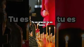 Miniature : Mon Dieu, Tu es grand, Tu es beau - Chant Chrétien avec paroles #shorts #dieu #chrétiens #louange