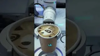 Miniature : Ce robot imprime votre visage sur un café en 20 secondes ☕📸🤖