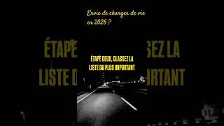 Miniature : Envie de changer de vie en 2026 ? Fais ça !#motivation #2026